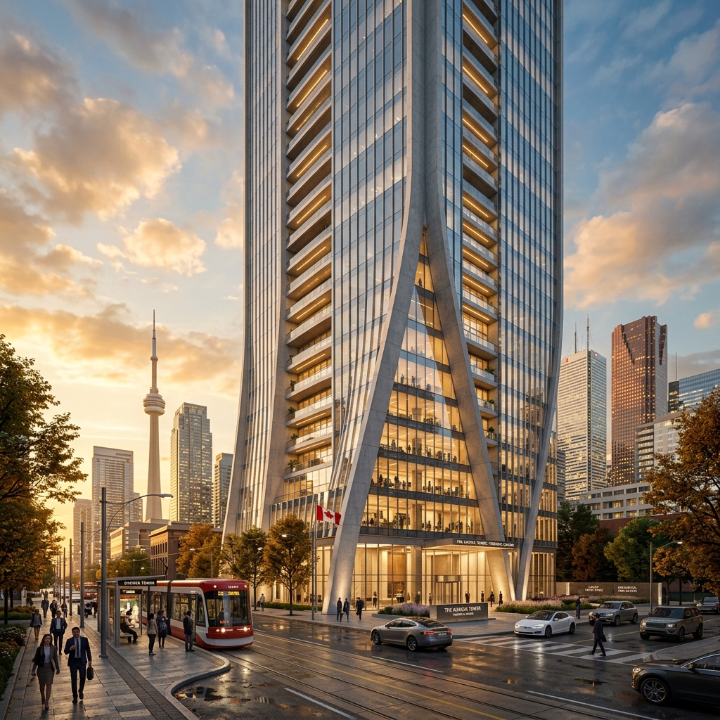 Modern commercial concrete architecture